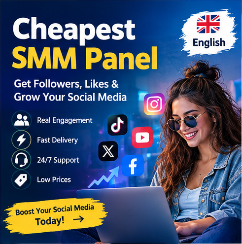 Cheapest SMM Panel – Cheap Followers, Likes & Social Media Services